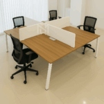Bureaux partagés duo 4 postes